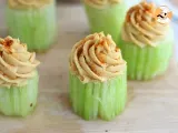 Recette Cupcakes vegan de concombres et houmous
