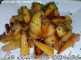 Recette Trio de racines caramélisées (panais, rutabagas et navets longs)