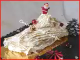 Recette Bûche de noël meringuée, au citron
