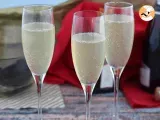 Recette Soupe de champagne, un cocktail festif