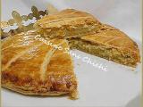 Recette Galette des rois, à la crème d'amandes, pâte feuilleté maison