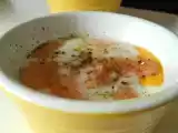 Recette Oeufs cocotte au saumon fumé