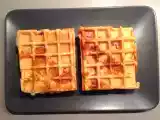 Recette Cheesy waffles (gaufres au fromage)