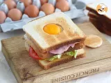 Recette Club sandwich à l’œuf