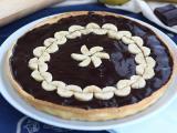 Recette Tarte banane et chocolat (pas à pas)