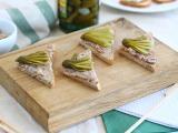 Recette Toasts rillettes cornichons