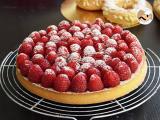 Recette Tarte aux framboises (simple et rapide)