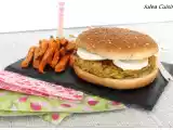 Recette Burger - pomme de terre / carotte / courgette - au chèvre