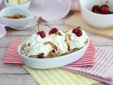 Recette Banana split, le célèbre dessert glacé