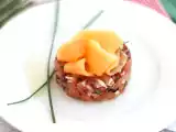 Recette Tartare jambon melon tomate