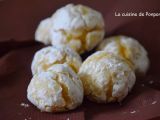 Recette Amaretti fourrés à la confiture de gingembre