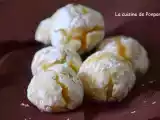 Recette Amaretti fourrés à la confiture de gingembre