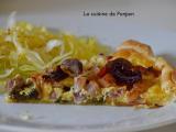 Recette Tarte aux fanes de radis et tomates séchées