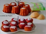 Recette Muffin à la betterave rouge et confiture de gingembre