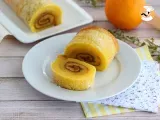 Gâteau roulé à l'orange portugais - torta de laranja