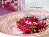 Recette Betterave rouge et sa vinaigrette