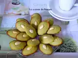 Recette Visitandine parfumée au thé matcha et yuzu