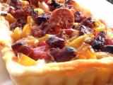 Recette Tarte poivrons chorizo