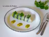 Recette Poireau vinaigrette revisité en cannelloni