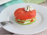 Recette Mille feuille de saumon à la pomme verte