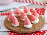 Recette Meringues bonnets de père noël