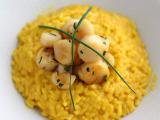 Recette Risotto de noix de st jacques au safran