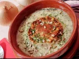 Recette Soupe à l'oignon gratinée et agrémentée de graines de tournesol