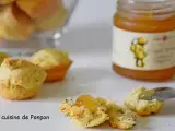 Recette Scone aux graines de pavot parfumé au citron et garni de confiture de gingembre