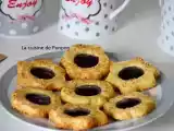 Recette Sablé aux graines de sésame garni de gelée de mûres sauvages