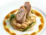 Recette Haricots tarbais & agneau de lait des pyrénées rôti en croûte de miso