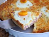 Recette Quiche aux œufs et au jambon