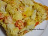 Recette Tarte au chou fleur et chorizo