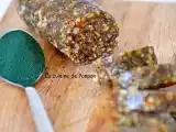 Recette Barre énergétique à la spiruline, végan