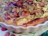 Recette Quiche courgettes brie