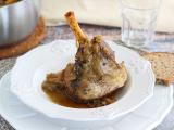 Recette Souris d'agneau confites au miel et au thym