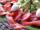 Recette Salade avocat saumon fumé