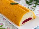 Recette Bûche à la mangue et à la framboise