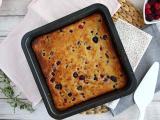 Recette Brownie au chocolat blanc et aux fruits rouges (blondie)