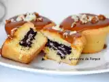 Recette Muffin nappé de caramel et son coeur en oréo