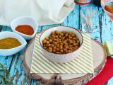 Recette Pois chiches grillés au four au curry