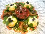 Recette Cailles-polenta-foie gras
