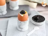 Recette Œufs à la coque au caviar