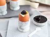 Recette Œufs à la coque au caviar