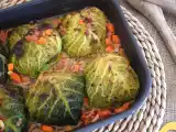 Recette Chou farci au confit de canard