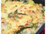 Recette Gratin de poisson et pommes de terre
