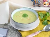 Recette Soupe de poireaux, lait de coco et curry