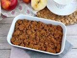 Recette Crumble aux pommes (vegan et sans gluten)