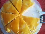 Recette Gâteau mangue passion (double génoise)