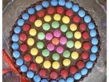 Recette Gâteau d'anniversaire smarties