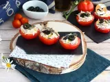 Recette Tomates farcies au thon, fromage frais et aux olives
